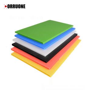 China 2mm 3mm Coroplast Board 2440*1220 Corrugated Plastic Panels factory