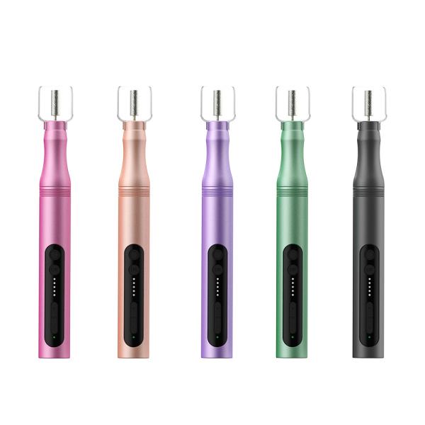 USB Charging 5 Modes 6 Drill Bits Low Noise Portable Nail Polishing Electric
