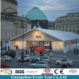 China White 20 X 30m Custom Event Tents Water Resistant Tent For Auto Show Exhibition factory
