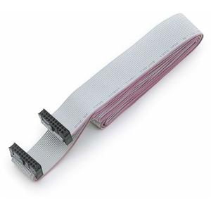 China 1.27mm UL2651 28awg 20 pin flat ribbon cable 30cm factory