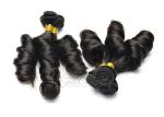 Brazilian Grade 6A Virgin Hair Weave Natural Black , Funmi Human Hair