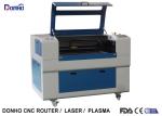 Blue Up And Download Table Fabric Laser Cutting Machine For Thick Non Metal