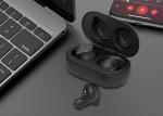 Q10 Black Color True Wireless Stereo Earbuds 550mAh Charing Box For Mobile