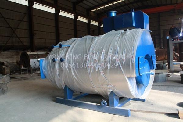 Commercial Food Factory Gas Fired Steam Boiler Fire Tube Structure CE Certificat