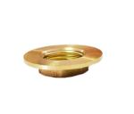 1/2″ NPT Wide Flange Brass Tap Back Nuts Male