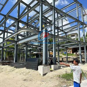 China Seismic Resistant Prefabricated Steel Building , Modular Steel Structure High Rise Building factory