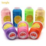 100% Polyester 120d 2 5000y Embroidery Thread for Crochet Machine Production