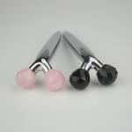 ROHS Black Obsidian Y Shape Massage Roller Jade Roller Face Lift