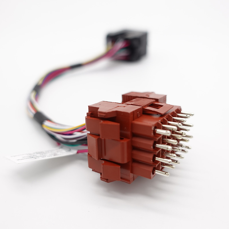 JST Connector 24PIN Amp 207304-1 207305-1 Wire Harness for Auto in East Asia Market