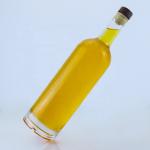 Clear or Customized Glass Bottle Unique 700ml 750ml for Whiskey Tequila Brandy
