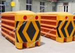 Road Traffic Safety Crash Cushion Attenuator , Durable Redirective Attenuator