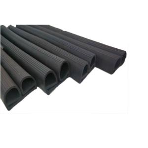 China Tightening Aluminum Extrusion Profile Accessories Black EPDM Isolation factory