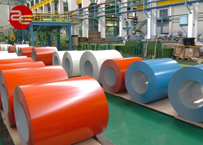 zinc 40 ral 5012 blue prepainted galvanized steel coil with 0.12mm