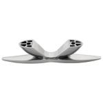 316 Stainless Steel Marine Hardware Mirror Polish Rope Mast Cleat Accessory for