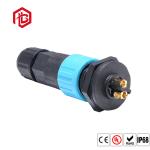 A16 Nylon Reverse-Mount Self-Locking Waterproof Connector 2 To 12 Pins UL US