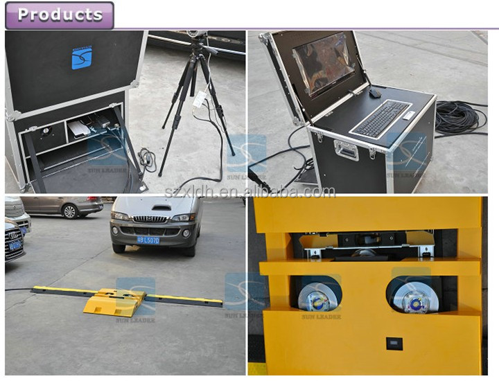 under vehicle inspection system with CCTV camera under vehicle search syst
