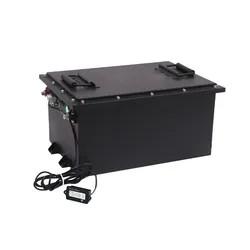 China Built in BMS 100ah 105ah 160ah Golf Cart Lithium Battery 48 Volt factory