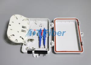 China 4 Core Fiber Optic Distribution Box For Outdoor FTTH Drop Cable Optical Termination Box factory