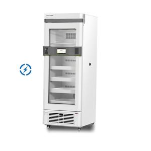 China Vaccine Drugs Storage Pharmacy Medical Refrigerator With Heated Glass Door 516L factory