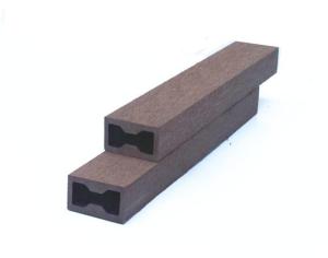 China 30*51mm Outdoor Plastic Wood Joist Wpc Composite Decking Floor factory