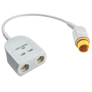 China Siemens/Draeger Dual IBP Adapter Cable 10pin To 7pin IBP Extension Cable factory