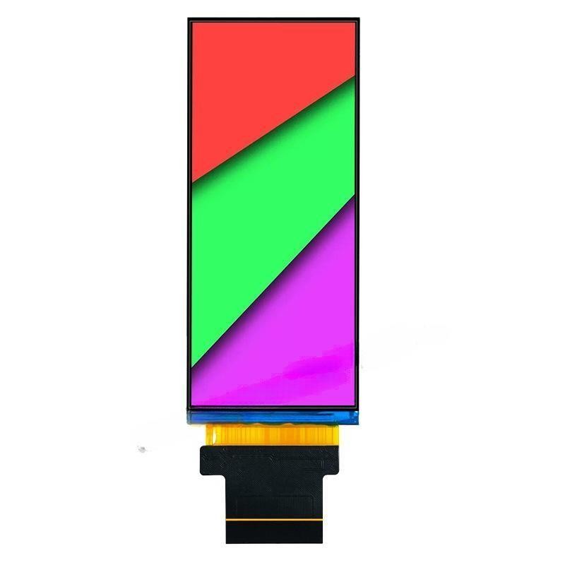 3.4 Inch Bar Type TFT Display， 412x960 Resolution ， 40 Pins RGB Interface 450cd/M2