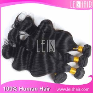 China Brazilian Hair weaving Body Wave natural color Hair weaving factory