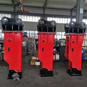 China Chisel Dia 140mm Silenced Box Type Rock Breaker Hammer For 18-26Ton Excavators factory
