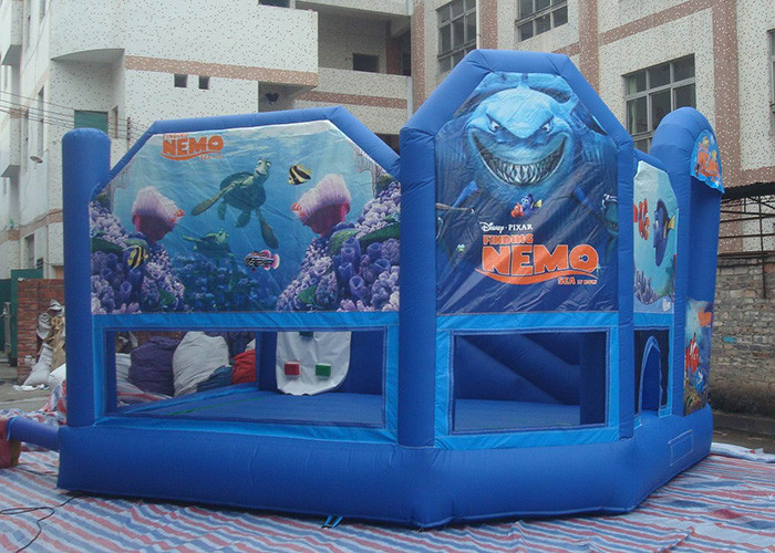 Funny Inflatable Toddler Playground , Waterproof Inflatable Air Castle With CE Blower