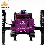 Water Drilling Rig Crawler 300m Hydraulic Rotary Bore hole Deep Well Drilling