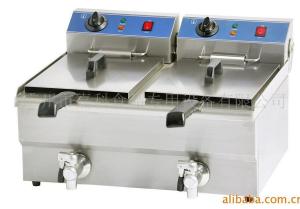 China Hotels / Restaurants Commercial Electric Deep Fryer 6.5KW 220V - 240V factory