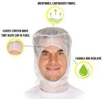 Free Sample Polypropylene Non-Woven PP Disposable Hair Net Bouffant Caps with