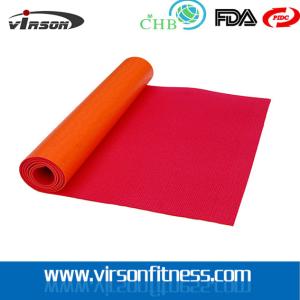 China 2015 New Arrival Fashion Custom Reverse printing dot Double color yoga mats factory