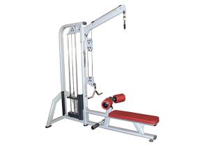 China Indoor Life Fitness Workout Machines / Lat Pulldown Machine Combined With Seated Row factory