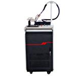 Fiber Handheld Laser Cleaning Machine Continuous Car Metal Rust Removal 2000W