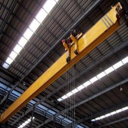 China 10t single girder ldp overhead crane factory