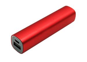 China Red Portable Cell Phone Charger , Li Polymer Power Bank For Electronics Devices factory