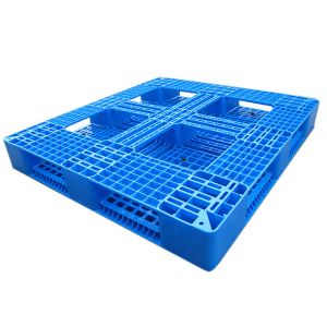 Logistics HEPP Rackable Plastic Pallets Two Way Entry Reversible Pallet