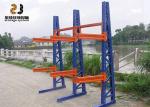 Cantilever Lumber Rack , Metal Cantilever Rack Heavy Duty Cantilever Shelving