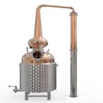 GHO 1000L-10000L Red Copper Bourbon Whisky Still Alcohol Machine Distiller at