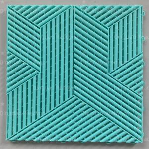 China 3D Polypropylene Garage Floor Tiles for Workshops factory