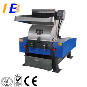 China PC-500 Strong Blue Plastic Crusher Machine Movable Cutter Pedestal Available factory