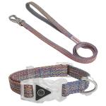 Led Dog Pet Collars Leash Set Adjustable Decorative Nylon Rope Dog Leash