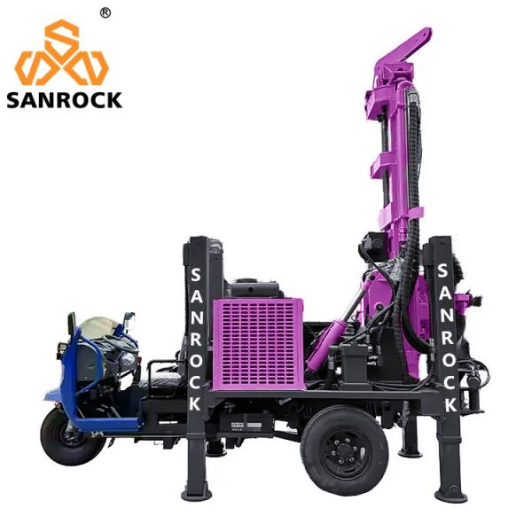 Water Well Drilling Rig Hydraulic Water Well Drill Machine 200m Borehole