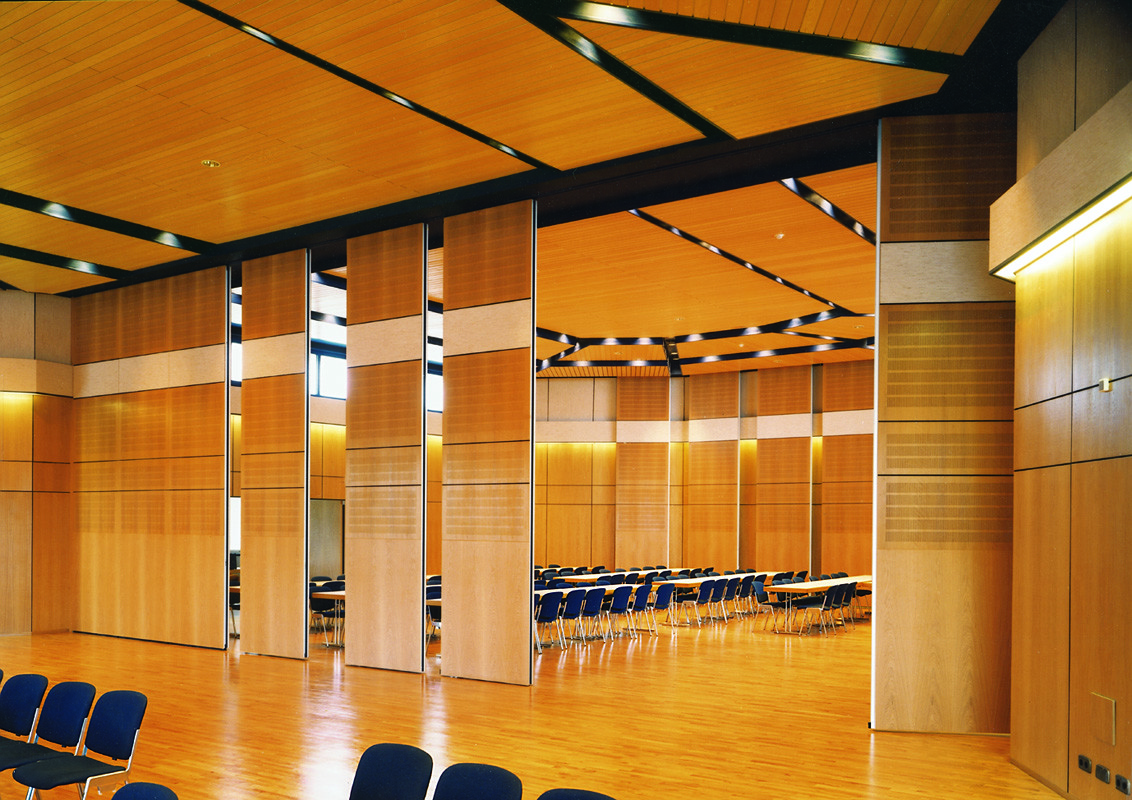 School Movable Partition Walls / No Floor Track Sliding Room Divider Wall