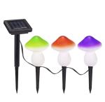 IP44 Mushroom String Decorative Solar Garden Lights