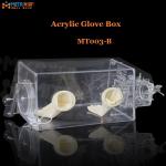 Crystal Clear UV Resistance Lab Glove Box For Electric Material Testing Mt003-B