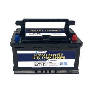 China Long-lasting 12V175AH LiFePo4 Rechargeable Battery with 200A Maximum Charge Current factory