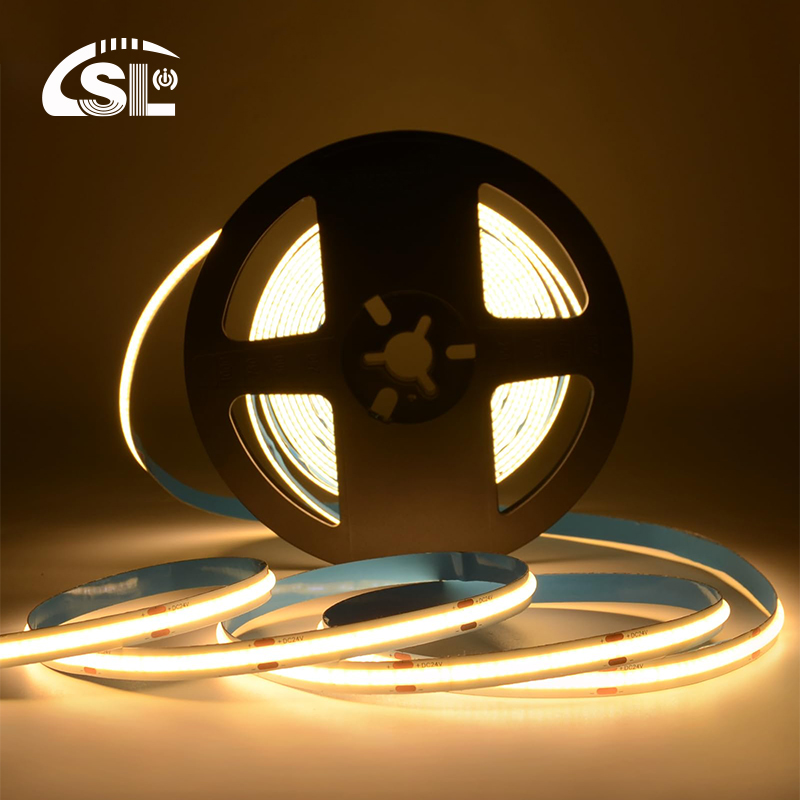 DC12V24V 8mm10mm 480Leds 3000K4000K6500K Warm Natural White flexible COB Led Strip Light