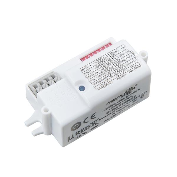 TUV Approved Microwave Motion Sensor On / Off Control MC090S E The Most Compact